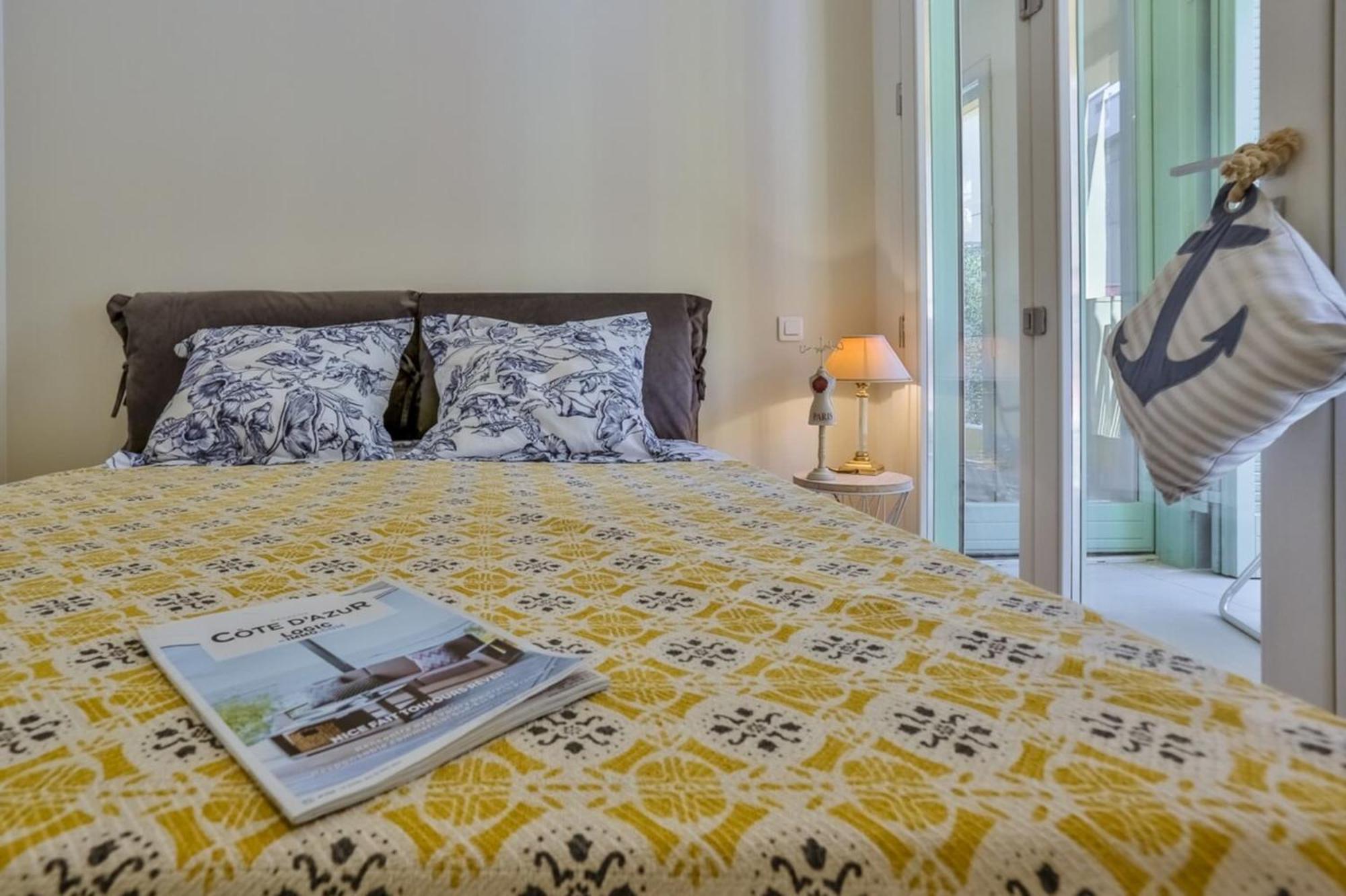 Апартаменты France 82 Tp -1 Min From The Sea - Terrace - Parking Ницца Экстерьер фото