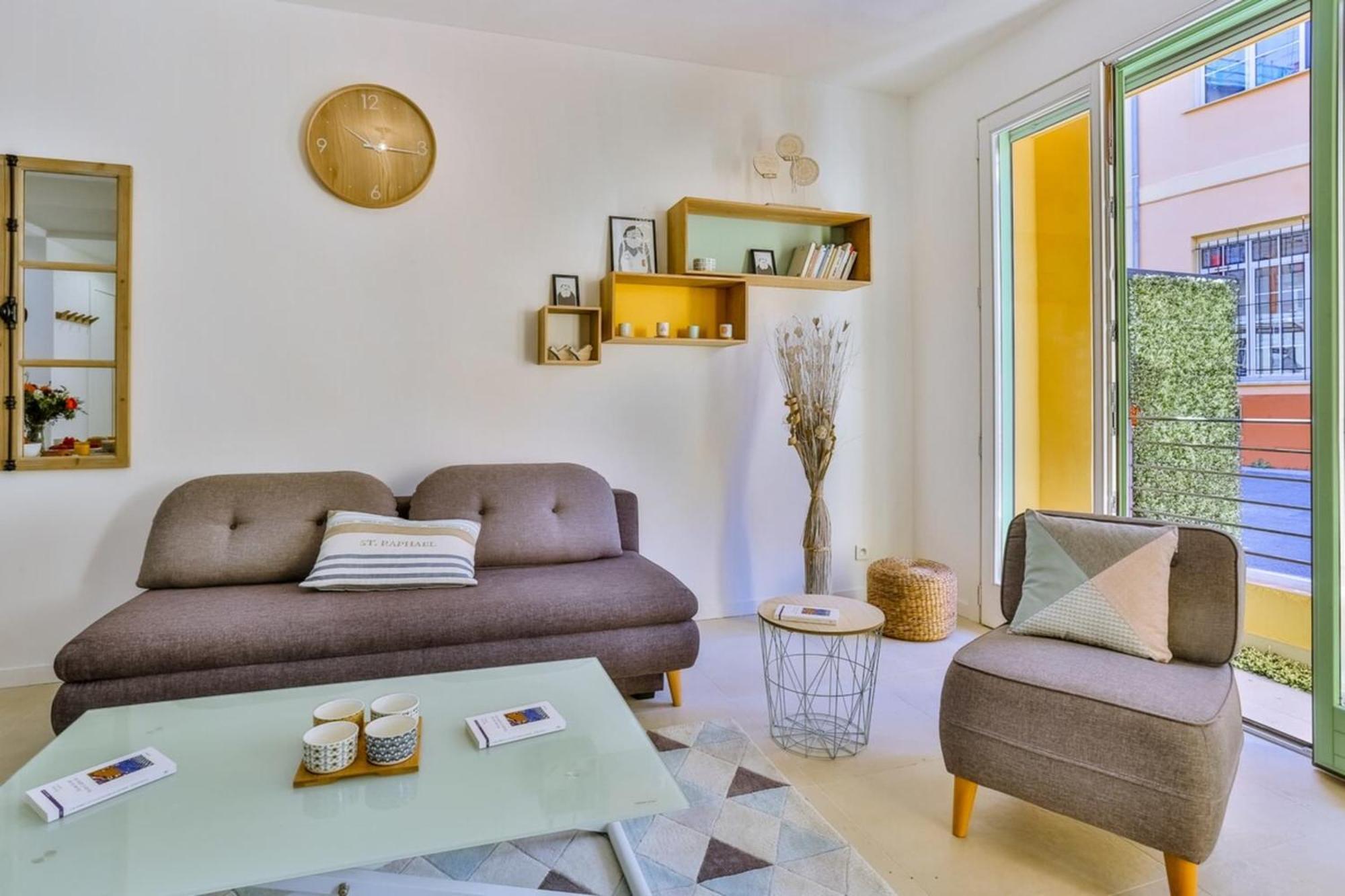 Апартаменты France 82 Tp -1 Min From The Sea - Terrace - Parking Ницца Экстерьер фото